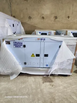 Brand New 30KVA Perkins Diesel Soundproof Generator With 100% Copper