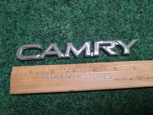 Toyota Camry Trunk Emblem Badge Logo Fit