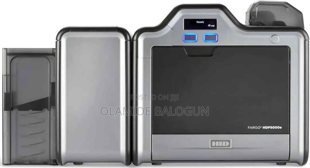 Fargo HDP 5000 Double Sided Retransfer ID Card Printer