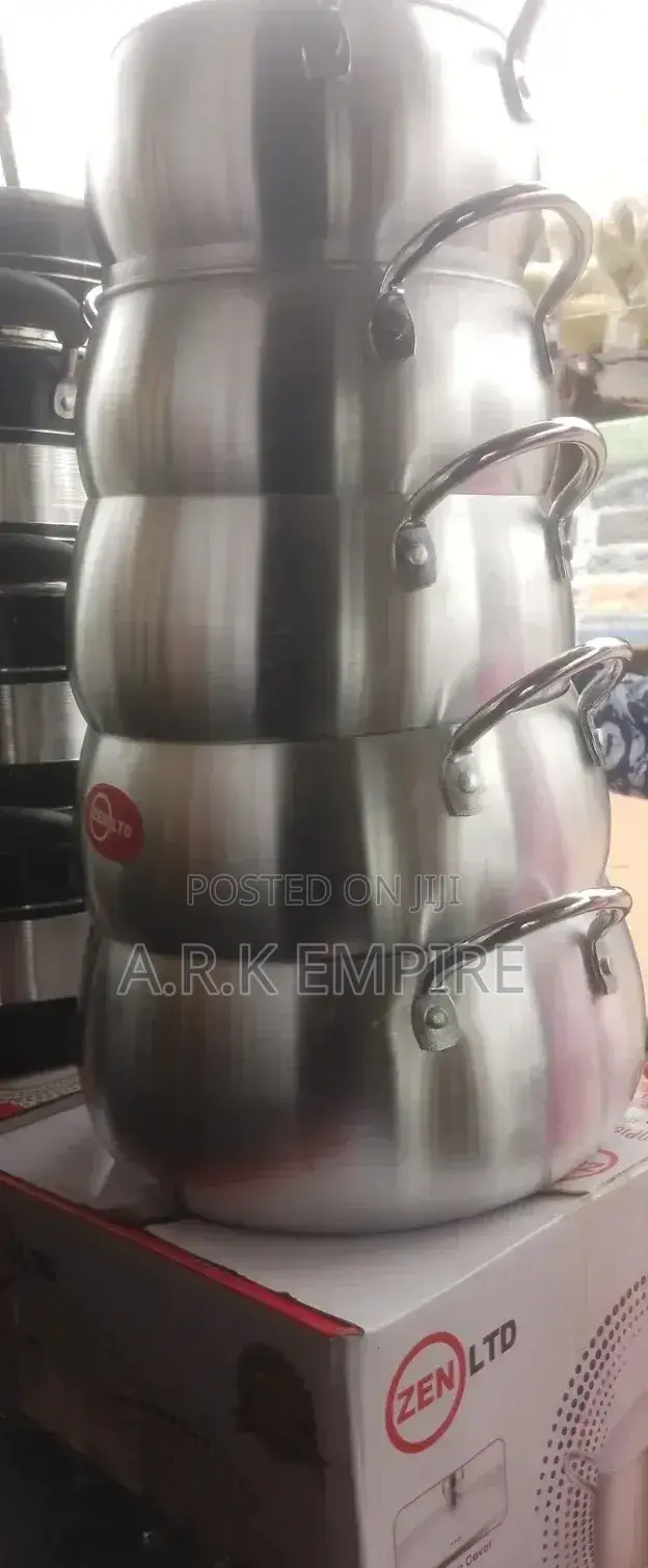 5-Piece Cooking Pot Set