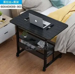 Portable Adjustable Laptop Table – Standing Desk for Bed and Couch