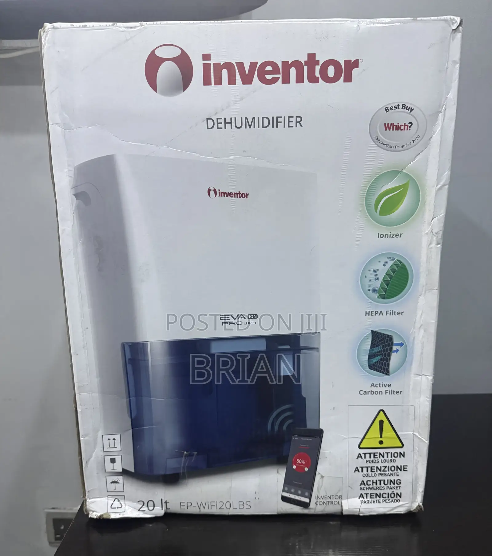 Inventor Smart Dehumidifier 20L