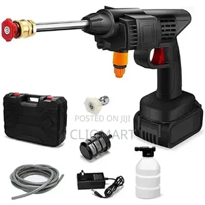 POWERLINK 48V Cordless Pressure Washer – Double Battery Car Wash Gun