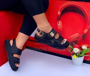 Trendy Velcro Platform Sandals - 7 Colors | Chunky Sandals