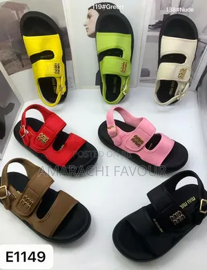 Trendy Velcro Platform Sandals - 7 Colors | Chunky Sandals