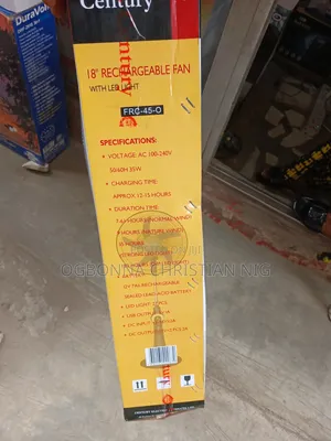 18inch Digital Rechargeable Fan