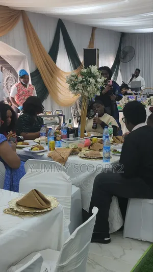 Food and Small Chops 200 Guests Serving