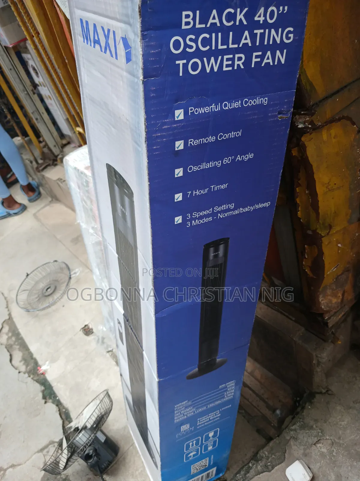 Maxi Tower Fan 40inch