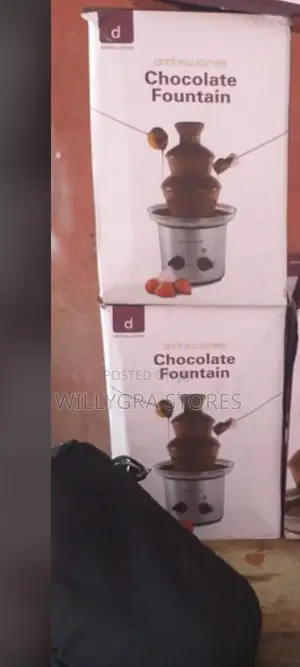 Andrew James Chocolate Fountain With 8 Skewers