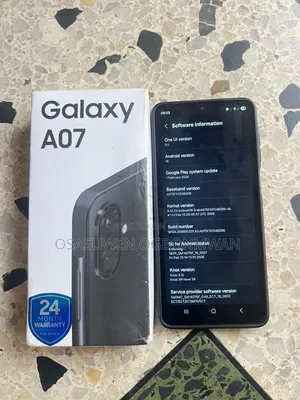 Samsung Galaxy A07 4G 128 GB Black
