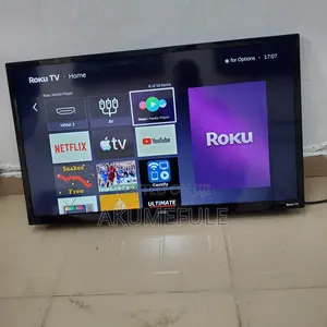 Logik Roku Smart TV 32 Inches Display With Free Netflix Account