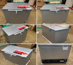 LG Chest Freezer With a Red Full Freezing Easy Control