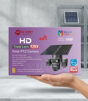 Ubox Triple Lens Solar Camera