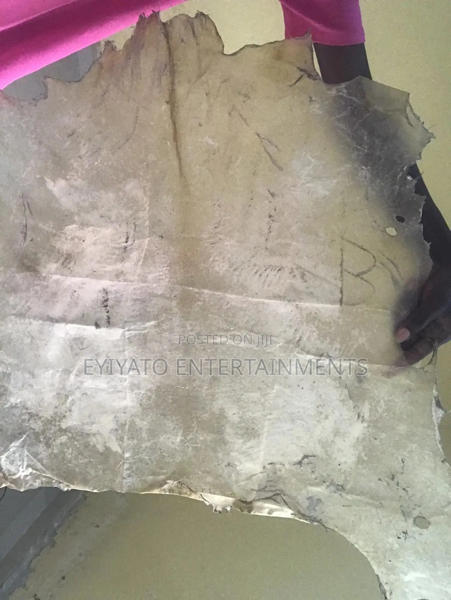 Very Soft Thin Talking Drum Face Replacement Skin(awo Fele)