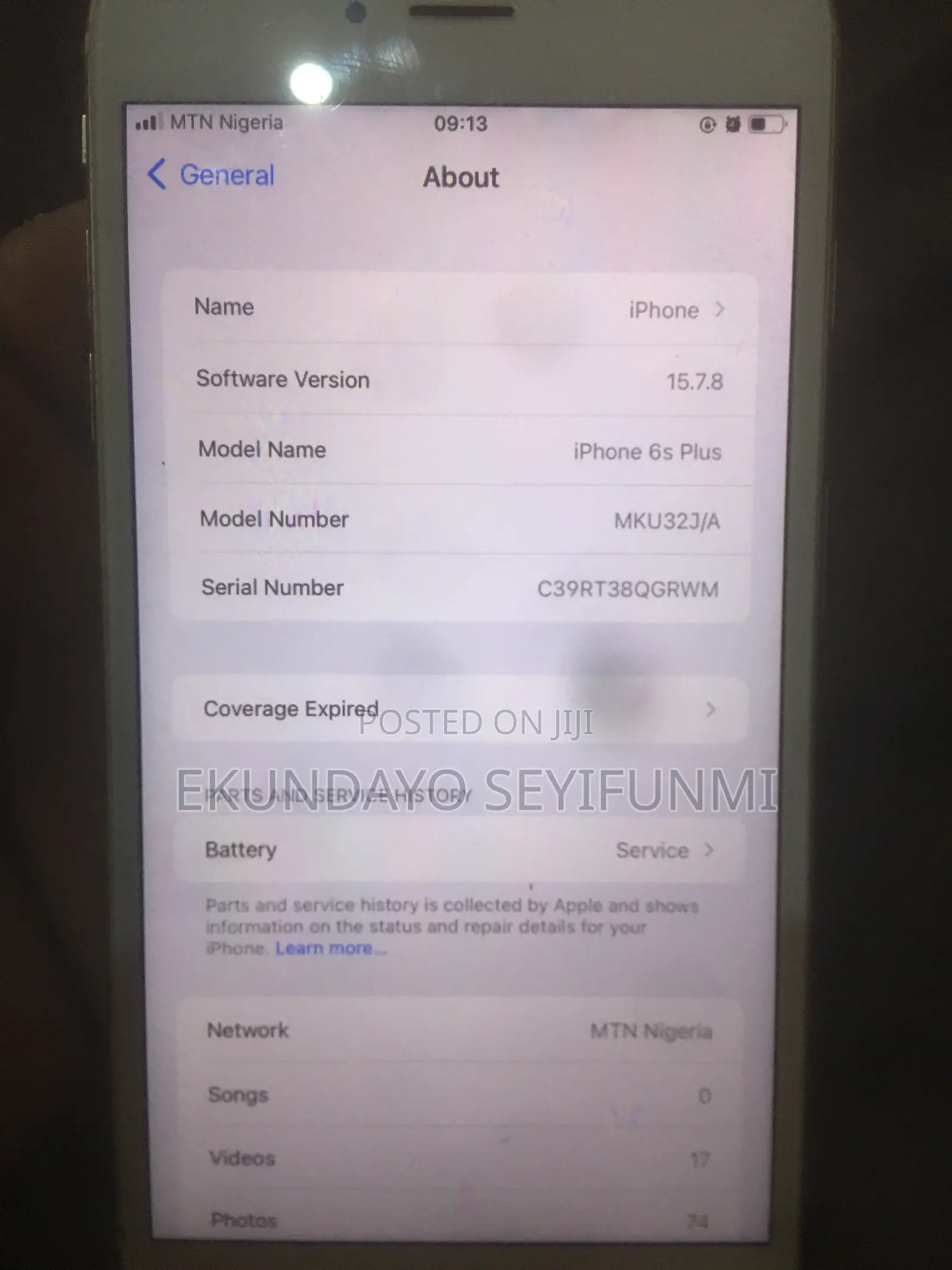 Apple iPhone 6s Plus 16 GB Rose Gold