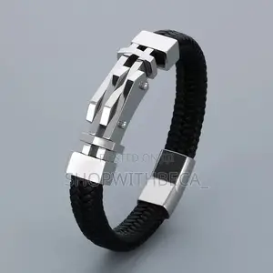 Stainless Bracelet /Leather