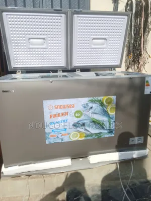420L Snowsea Freezer Double Door Shifting Glass