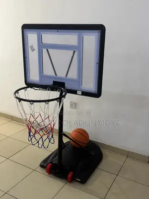 Adjustable Basketball Hoop Ball Set Stand