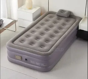 Leedsooy Single Size Inflatable Bed 6ft × 3ft Air Mattress With Pillow