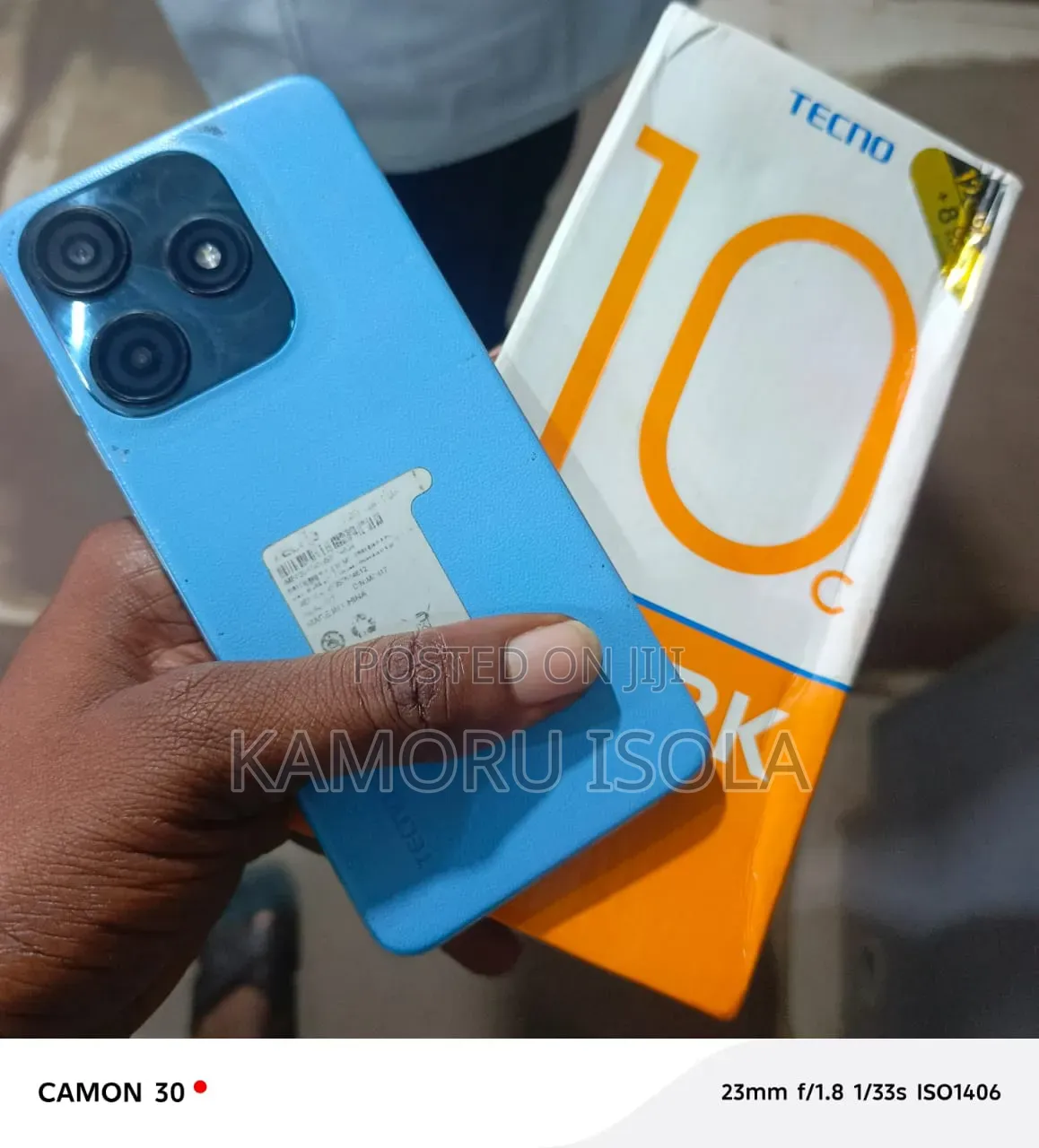 Tecno Spark 10C 128 GB Blue