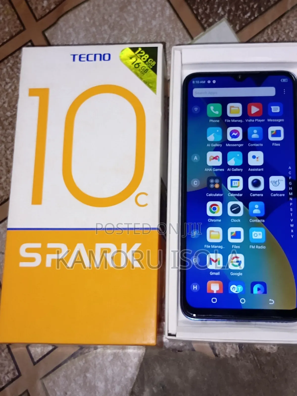 Tecno Spark 10C 128 GB Blue