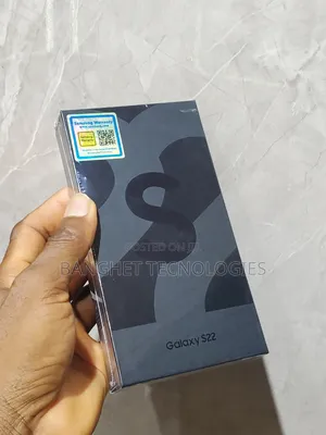 New Samsung Galaxy S22 5G 256 GB Black