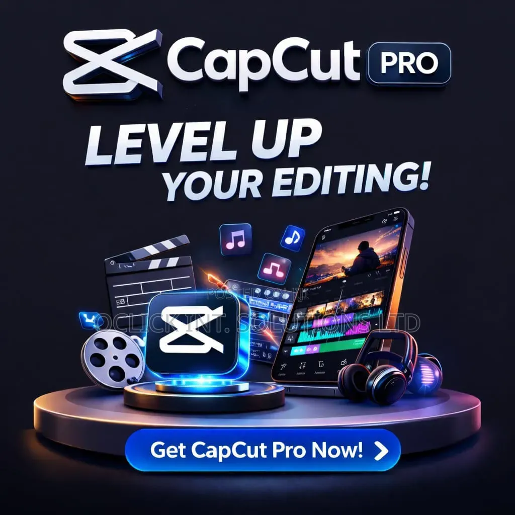 Capcut Pro Subscription 6 Months (1PC and 1Phone)