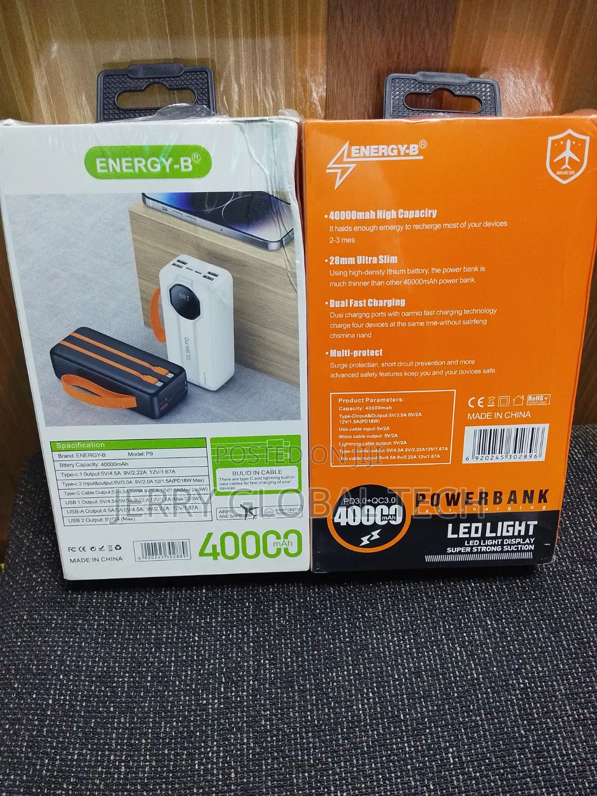 40,000mAh Power Bank