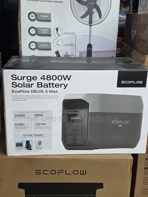 Brand New EcoFlow DELTA 3 Max Portable Power Station (2048Wh / 2400W)