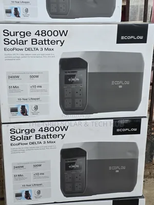 Brand New EcoFlow DELTA 3 Max Portable Power Station (2048Wh / 2400W)