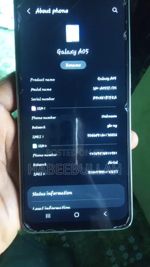 Samsung Galaxy A05 128 GB Green