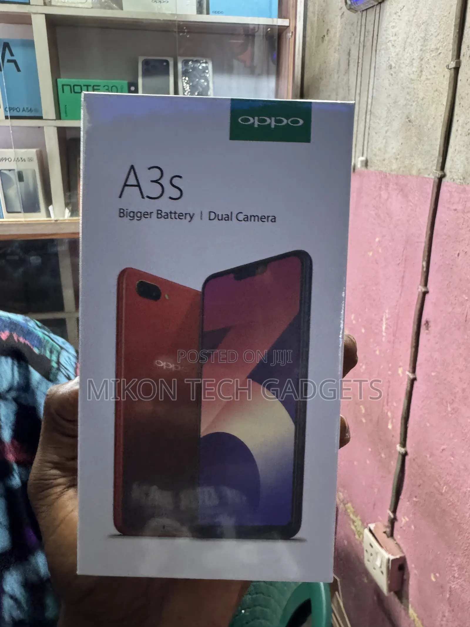 New Oppo A3s 256 GB Pink