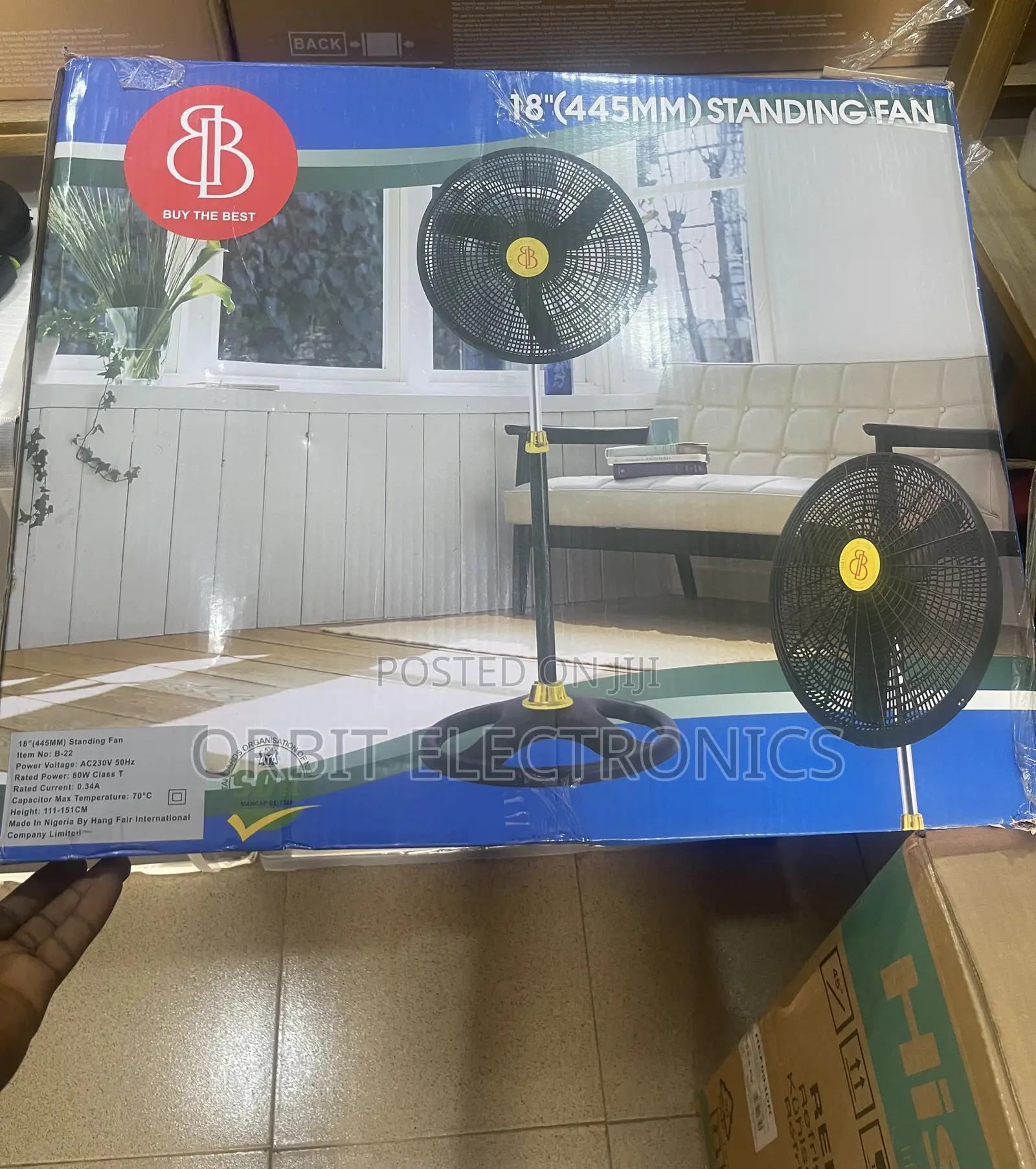 Plastic Stand Fan