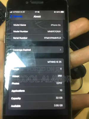 Apple iPhone 6s 32 GB Silver