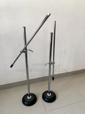 Iron Round Base Mic Stand