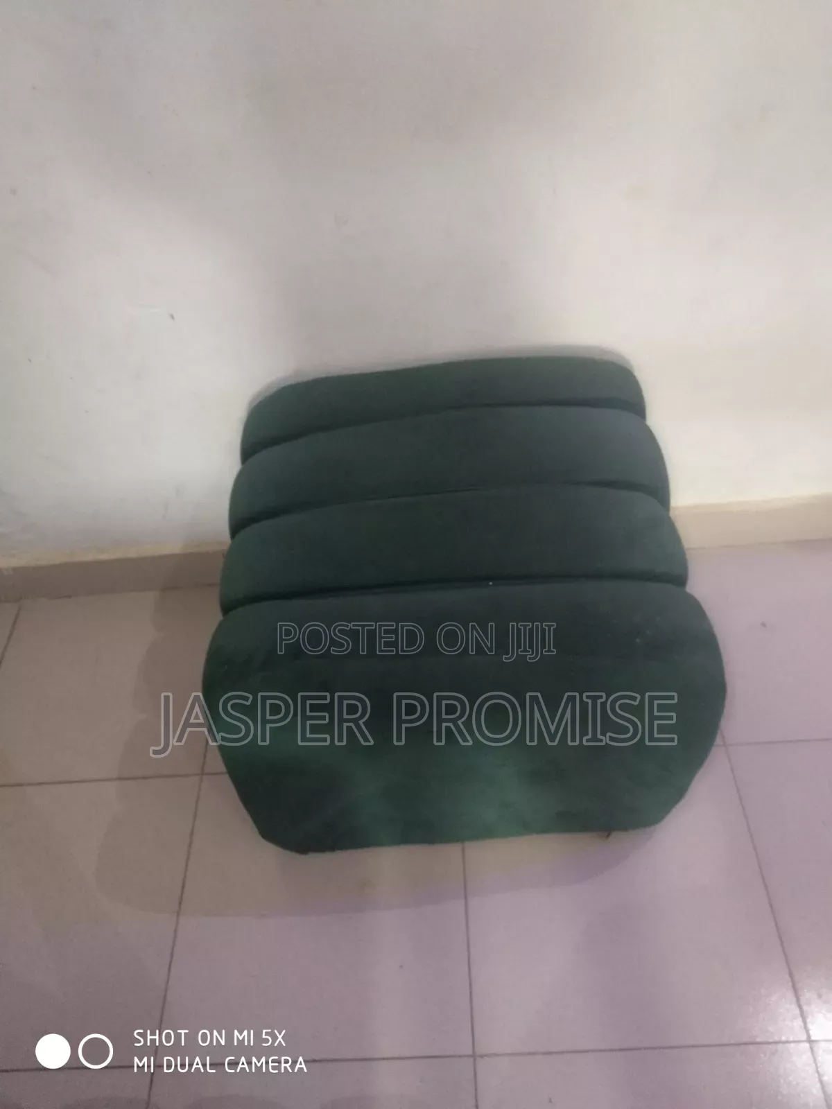 Green Sofa Small Seater
