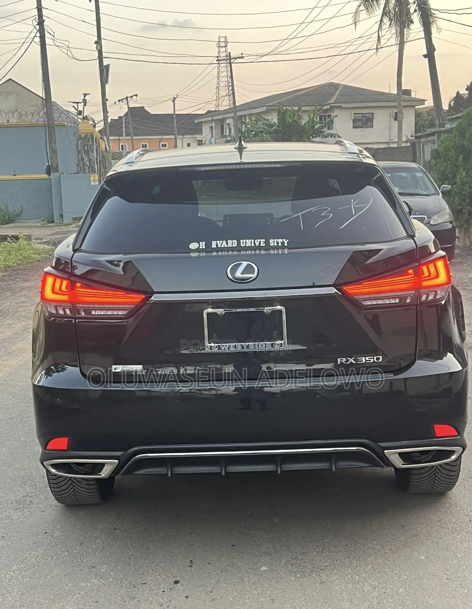 Lexus RX 350L 2WD 2020 Black