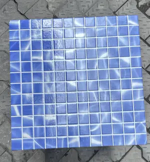 33/33 White and Blue Spanish Swimming Pool Tiles