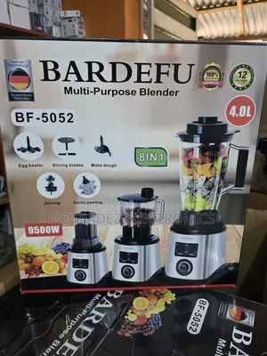 Bardefu 8in1 9500w Commercial Copper Blender/Juicer/Grinder