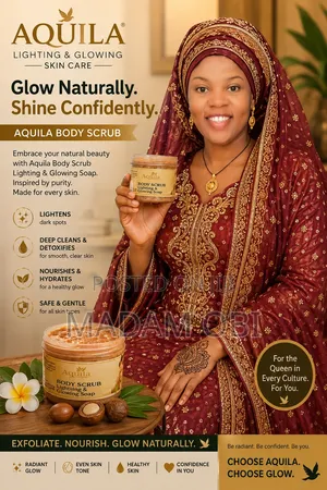 Aquila Lighting Glowing Body Scrub Skin Care Soap