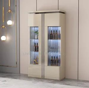 Luxury Glossy Wine Bar Unit