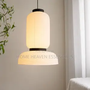 Wabi Sabi Pendant Lamps Rice Paper Chandelier
