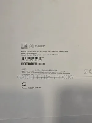 New Apple iPad Pro 11 (2024) 512 GB Black
