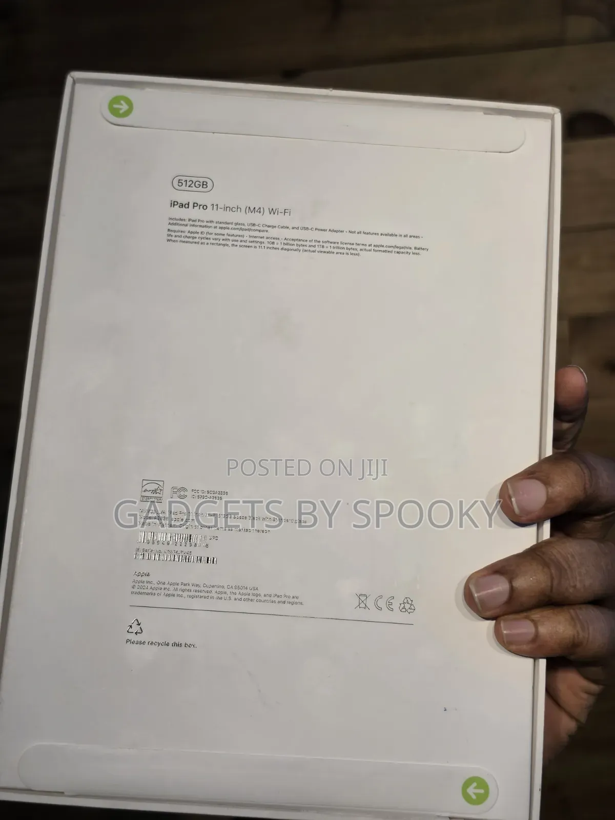 New Apple iPad Pro 11 (2024) 512 GB Black