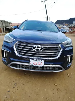 Hyundai Santa Fe 2017 Blue