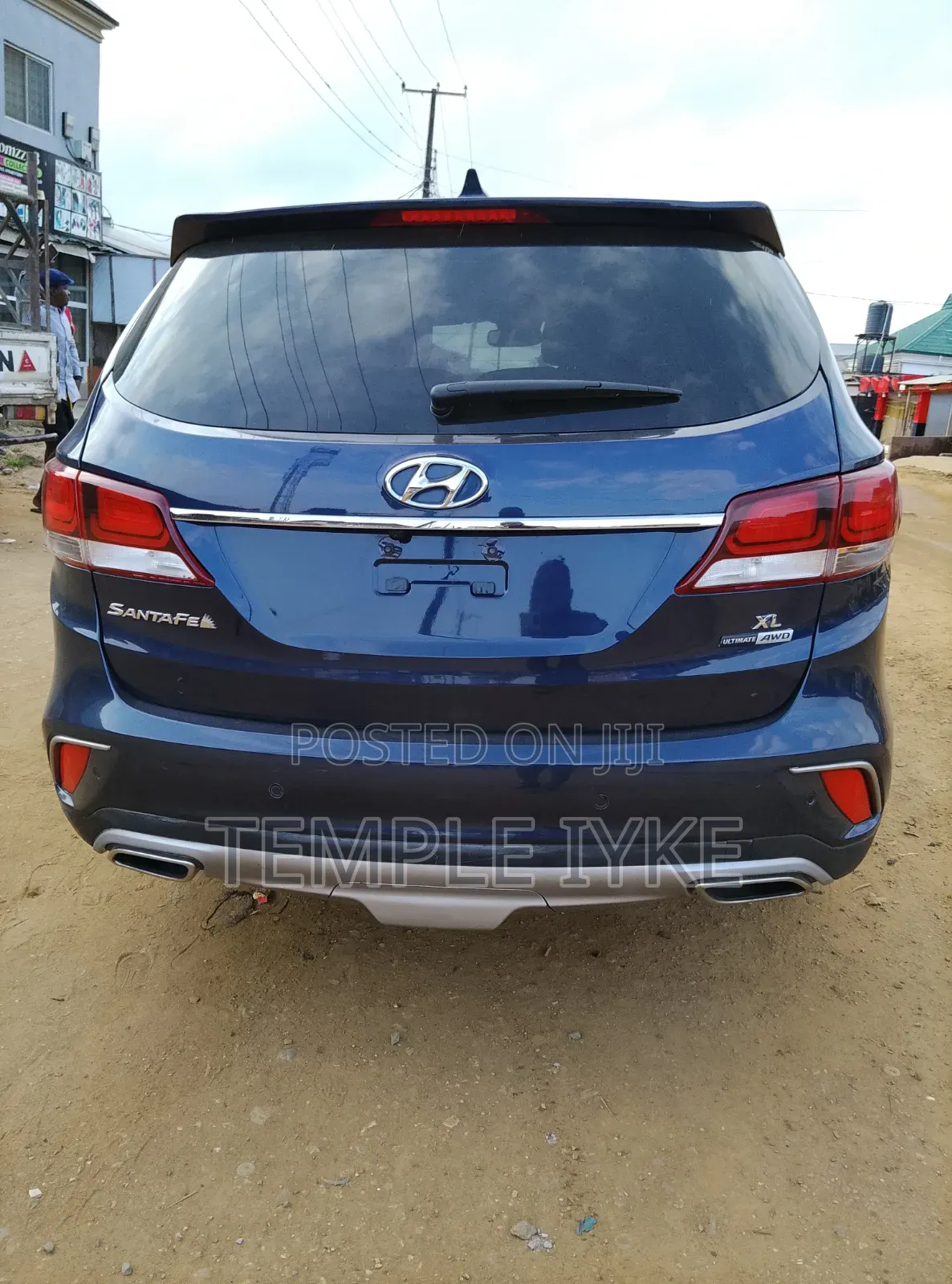 Hyundai Santa Fe 2017 Blue