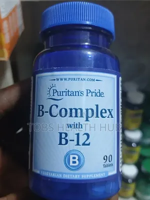 Puritan’s Pride B-Complex With B-12 – 90 Tablets