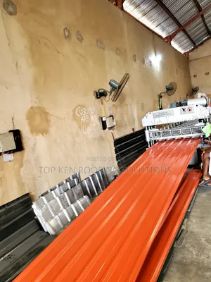 Oven Baked 0.55mm Longspan Red