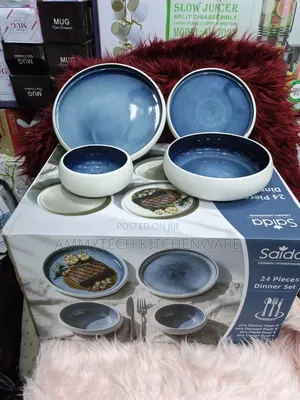 24pcs Luxury and Unique Dinner Sets