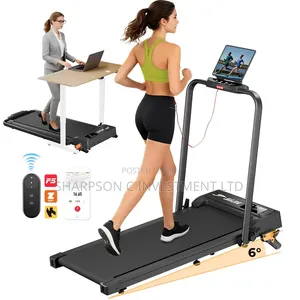2.5HP 12km/H Speed With Incline Foldable Walking Pad Treadmill 130kg